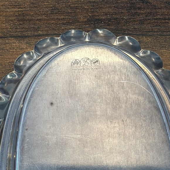 Lidded Butter Dish, Silverplated Retro Butter Mid Century Decor - Picture 7 of 10